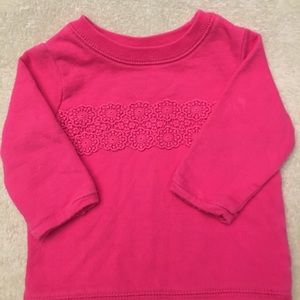 Carter’s Baby Girl Long-Sleeve Shirt 3 m